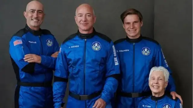 Jeff Bezos yagiye mu rugendo mu isanzure mu 2021