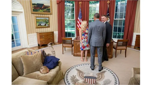 صور غير مألوفة في البيت الأبيض