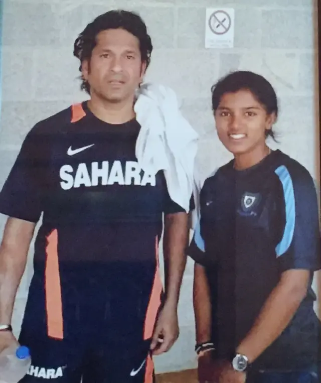 सचिन तेंदुलकर, पूनम राउत