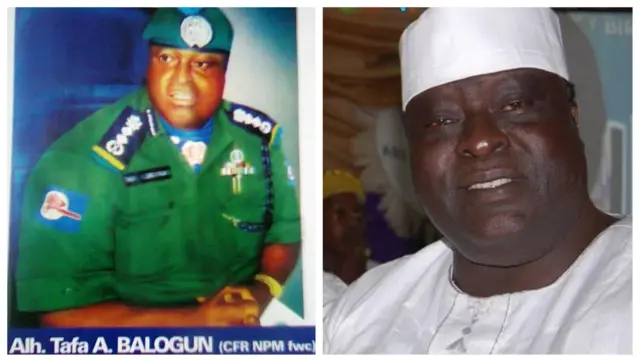 Tafa Balogun jẹ ọga ọlọpaa lasiko ijọba aarẹ Olusegun Obasanjo