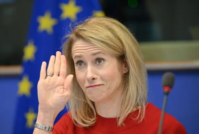 Єврокомісарка з питань зовнішньої політики та безпеки Кая Каллас нагадує, що російські погрози не змінюються, і залишаються погрозами там, де ЄС діє спільно