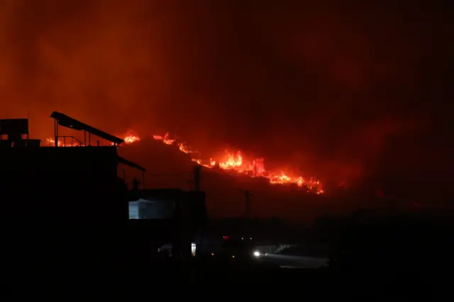 Hatay'daki yangın, 30 Haziran 2025.