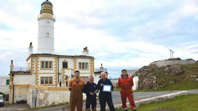 స్కాట్లండ్, లైట్ హౌస్, పురాతన కాగితం, నౌకలు, సముద్రయానం