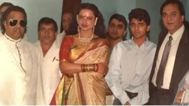 રવીન્દ્ર જૈન અને રેખા