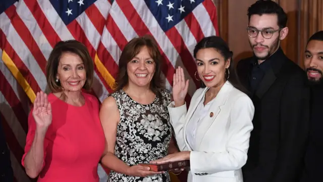 Nancy Pelosi na Alexander Ocasio-Pelosi