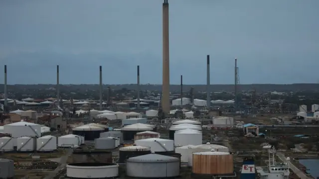 Refinería de Curazao.