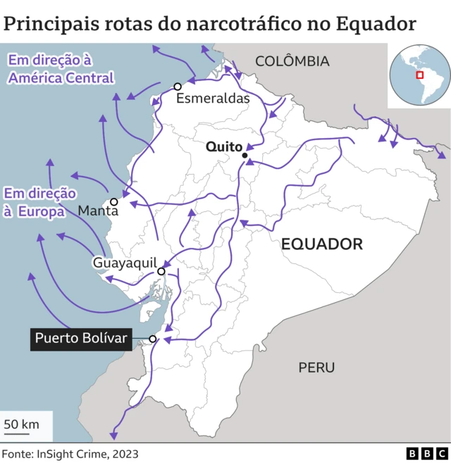 Mapa das rotas principais7games baixar aplicativo de enviar aplicativotráfico7games baixar aplicativo de enviar aplicativodrogas no Equador