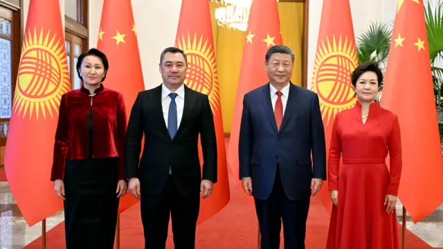 Садыр Жапаров жана Си Цзиньпин