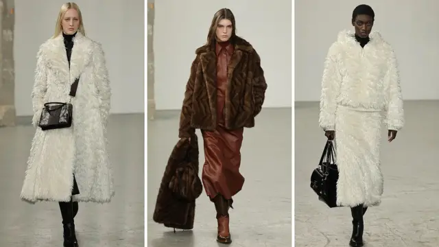 Дизайнери, зокрема Габріела Херст, показали штучне хутро у своїх колекціях осінь/зима 2025-26