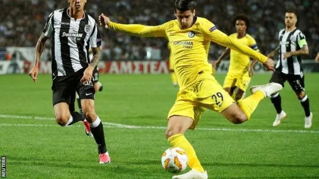 Alvaro Morata amefunga goli moja katika michezo mitano aliyoanza msimu huu