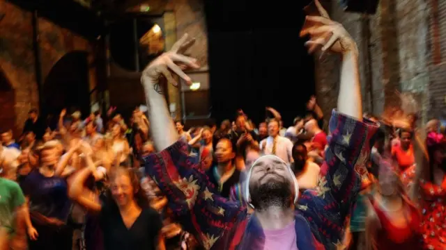 dancing the night away