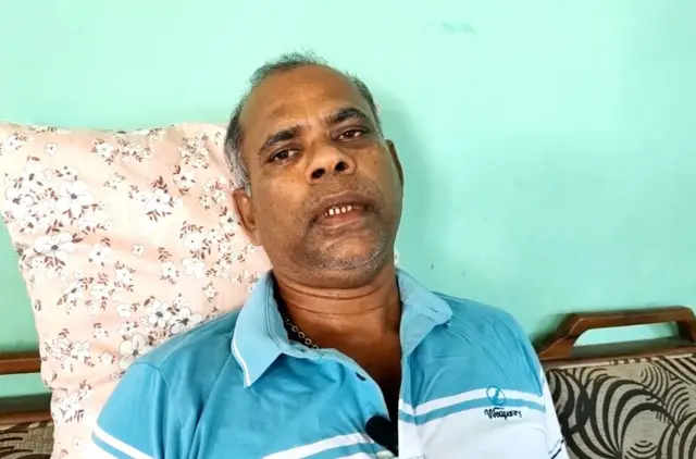 පහර කැමට ලක්වූ ධීවරයෙක් වන සුරංග නිසල් පීරිස්