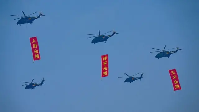 చైనా విక్టరీ డే, షీ జిన్పింగ్, పుతిన్, కిమ్ జోంగ్ ఉన్, బీజింగ్