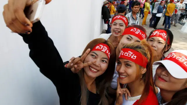 Hari Buruh, pekerja, Kamboja, Phnom Penh