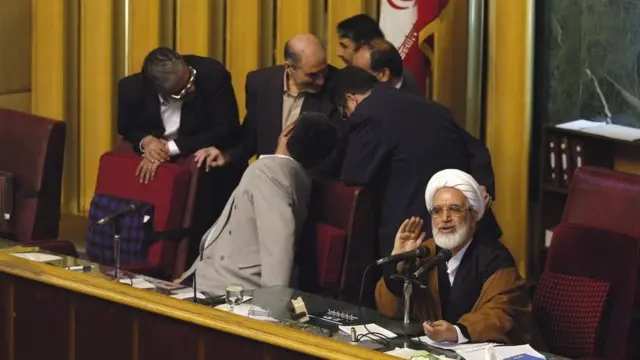 مهدی کروبی، رئیس مجلس ششم