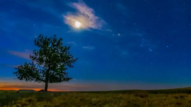 небо