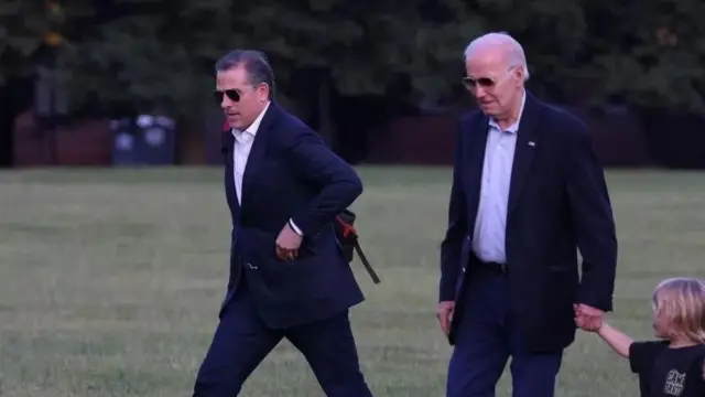 جو و هانتر در کاخ سفید