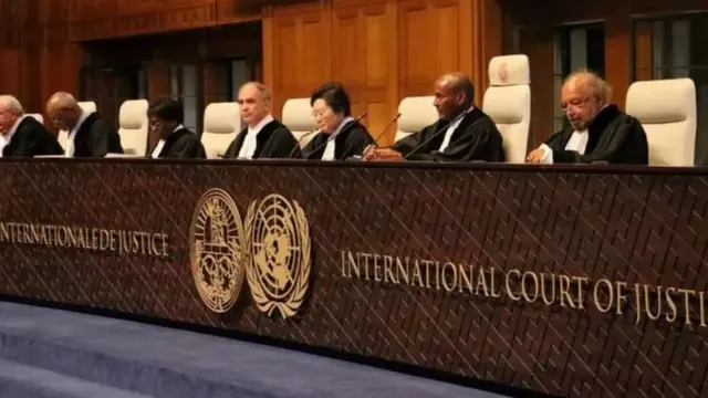 the Hague မြို့ အခြေစိုက် ကုလသမဂ္ဂရဲ့ နိုင်ငံတကာ တရားရုံး