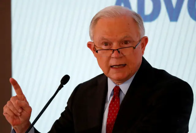 O procurador-geral dos Estados Unidos, Jeff Sessions,