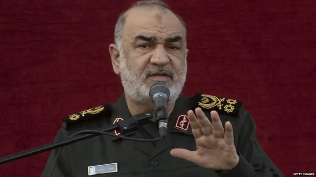 आईआरजीसी के प्रमुख मेजर जनरल हुसैन सलामी