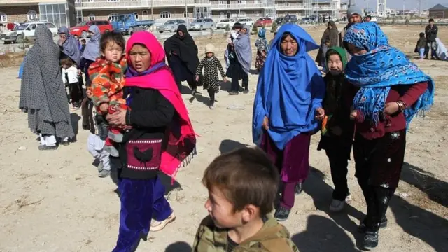 زنان بیجا شده