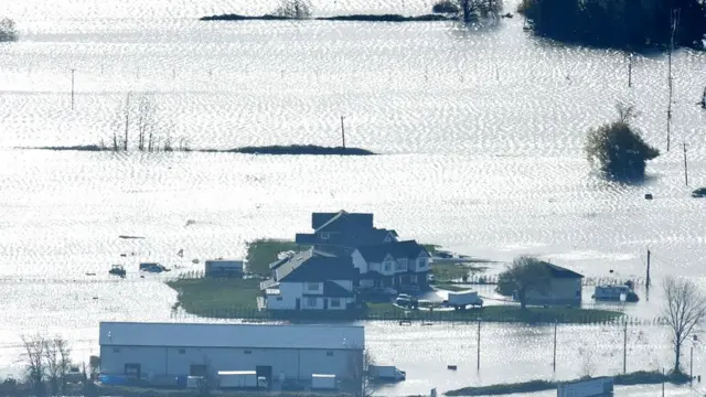 બ્રિટિશ કોલંબિયામાં પૂરની પરિસ્થિતિ