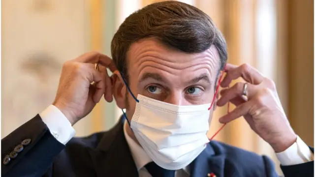 ఫ్రాన్స్ అధ్యక్షుడు ఇమ్మానుయేల్ మేక్రాన్