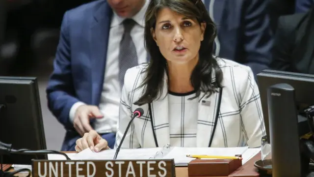 Nikki Haley onye nọchitere anya Amerịka na nzụkọ UN