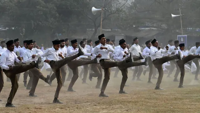 ఆర్ఎస్ఎస్, శాఖలు