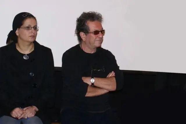 داریوش مهرجویی و همسرش