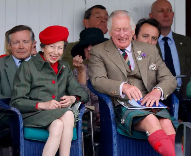 Король и принцесса Анна