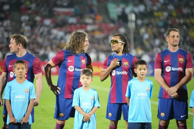 Эдгар Давидс менен Карлес Пуйоль.