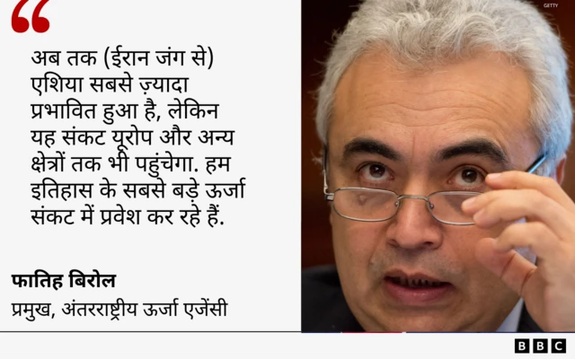 आईईए के प्रमुख का कोट कार्ड