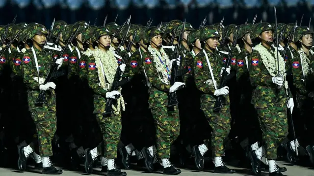 ၂၀၂၄ ခုနှစ် မတ် ၂၇ ရက် တပ်မတော်နေ့ အခမ်းအနားမြင်ကွင်း 