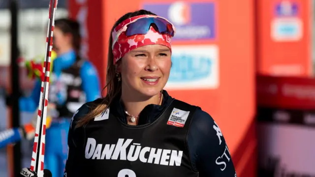 Annika Malacinski na Copa do Mundo de Combinado Nórdico na Áustria, em janeiro de 2026