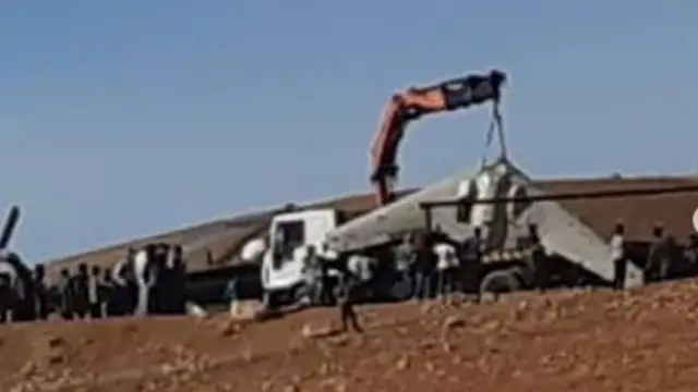 انتقال پهپاد با جرثقیل در ارتفاعات کوهرنگ