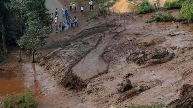 انهيار سد في البرازيل