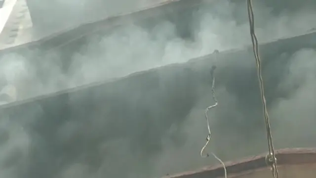 43 பேர் உயிரிழந்த தொழிற்சாலையில் மீண்டும் தீ பற்றியது