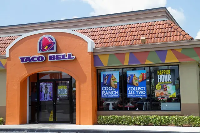 Un restaurante Taco Bell