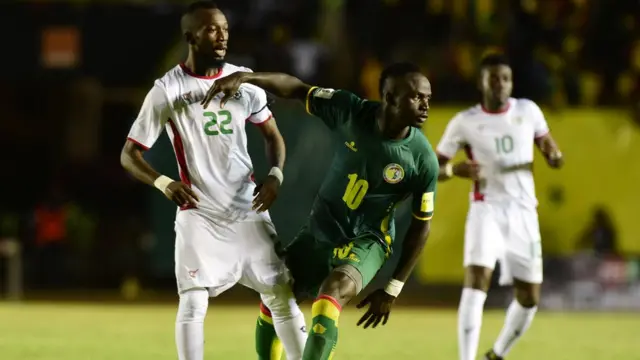 Sadio Mané devra conduire l'attaque du Sénégal face à l'Afrique du Sud