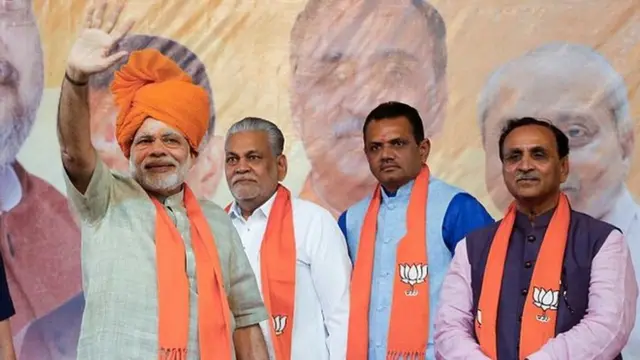 नरेंद्र मोदी और विजय रूपाणी