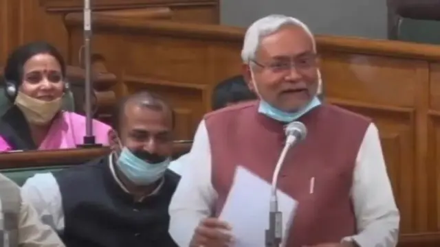 बिहार के मुख्यमंत्री नीतीश कुमार