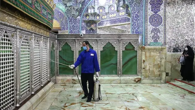 ఇరాన్‌లో జాగ్రత్త చర్యలు