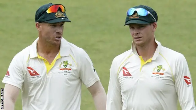 Steve Smith (left) and David Warner