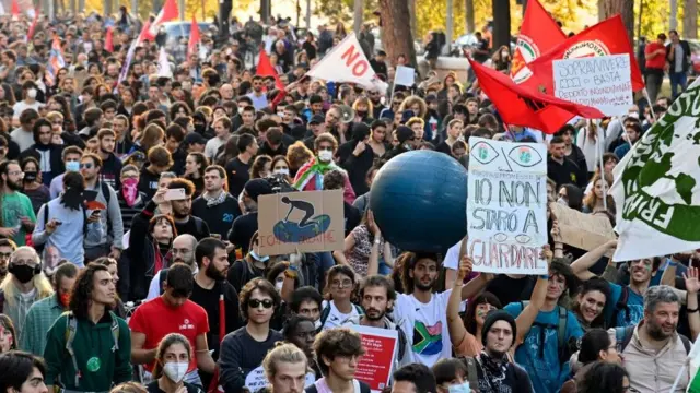 iklim protestosu