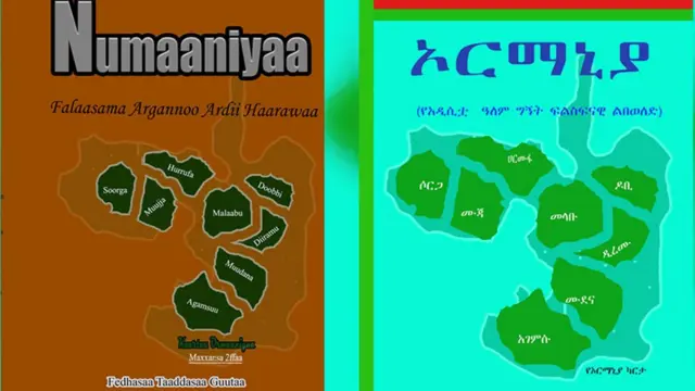 Qola kitaabota Numaaniyaa fi Ormaaniyaa
