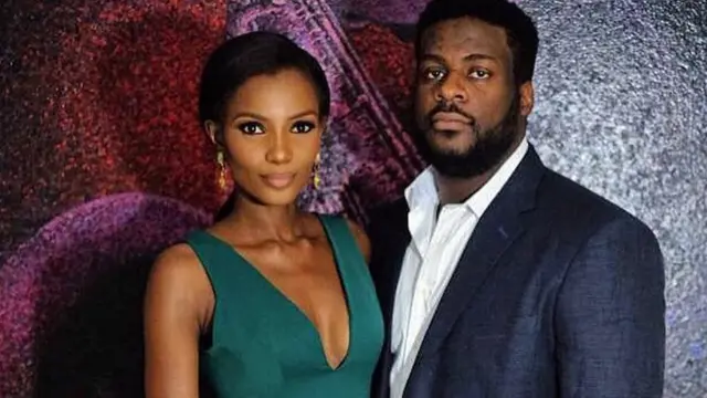 Agbani Darego and Ishaya Danjuma