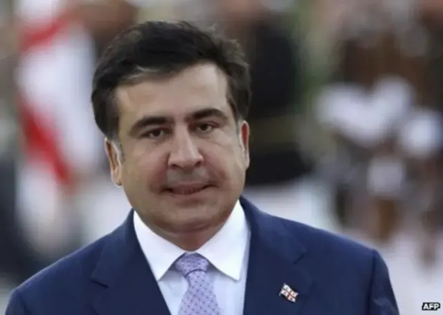 جارجیا کے صدر ساکاشویلی