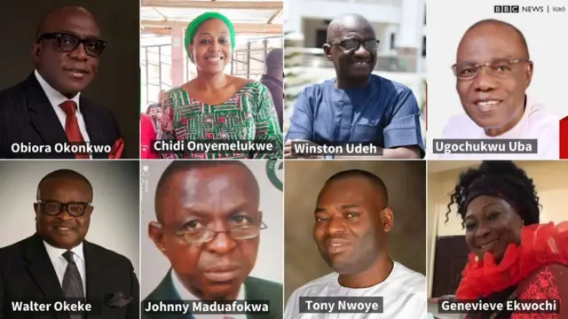 Ụfọdụ n'ime ndị PDP na-azọ ọkwa Gọvanọ