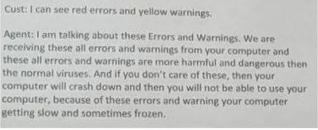 टॉक टॉक, फर्जीवाड़ा, इंटरनेट धोखाधड़ी